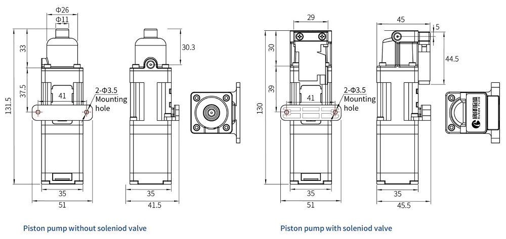 Precision Dispense Piston Pump